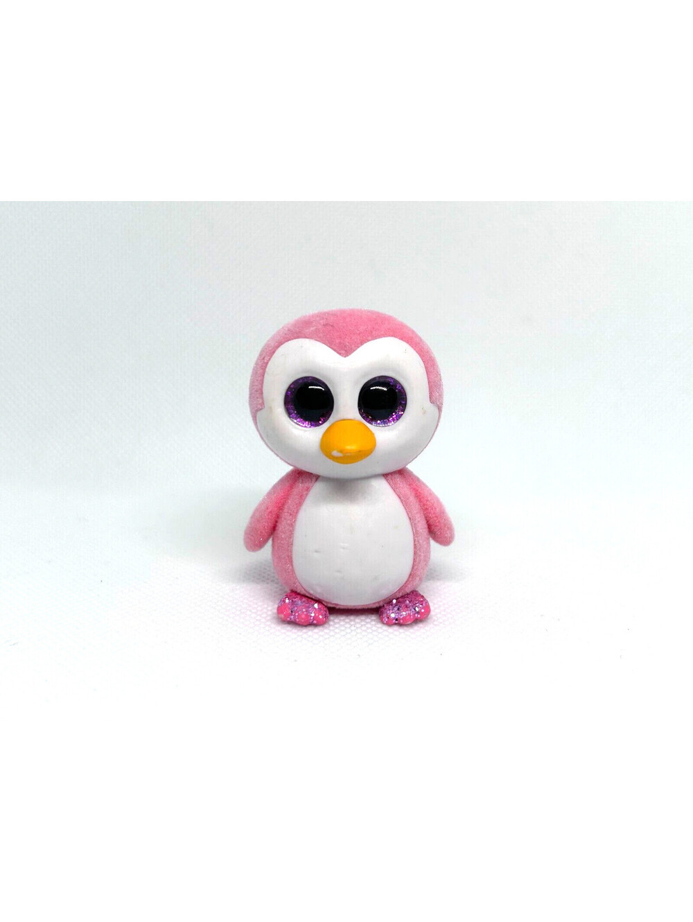 TY Beanie Boos Glider Flocked Pink Penguin Mini Boo Figure